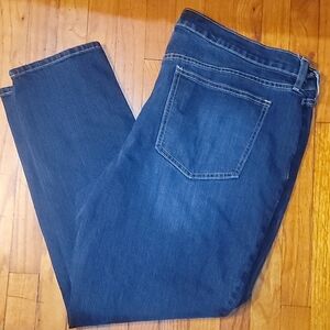 Old Navy Men's Dark Blue Straight Jeans